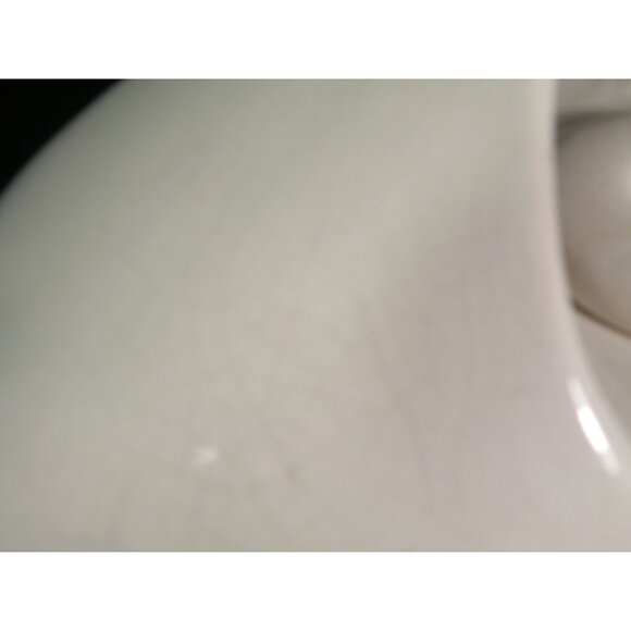 Vintage Robert Witkoff Mid-Century White Porcelain Teapot With Sculptural Desig - Picture 8 of 13